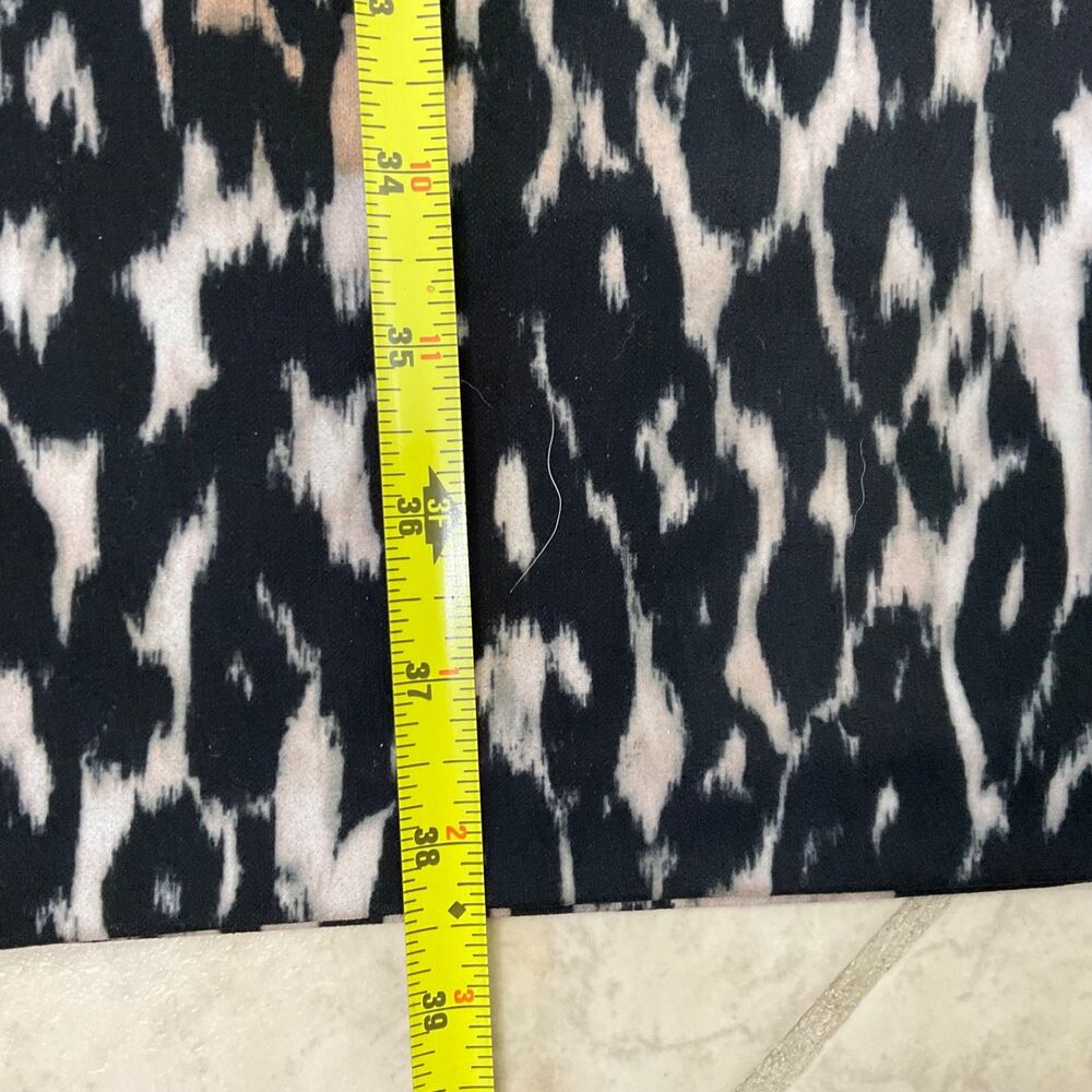 Calvin Klein Animal Print Bell Sleeve Sheath Dress Womens Size 14 Career office - Picture 6 of 9